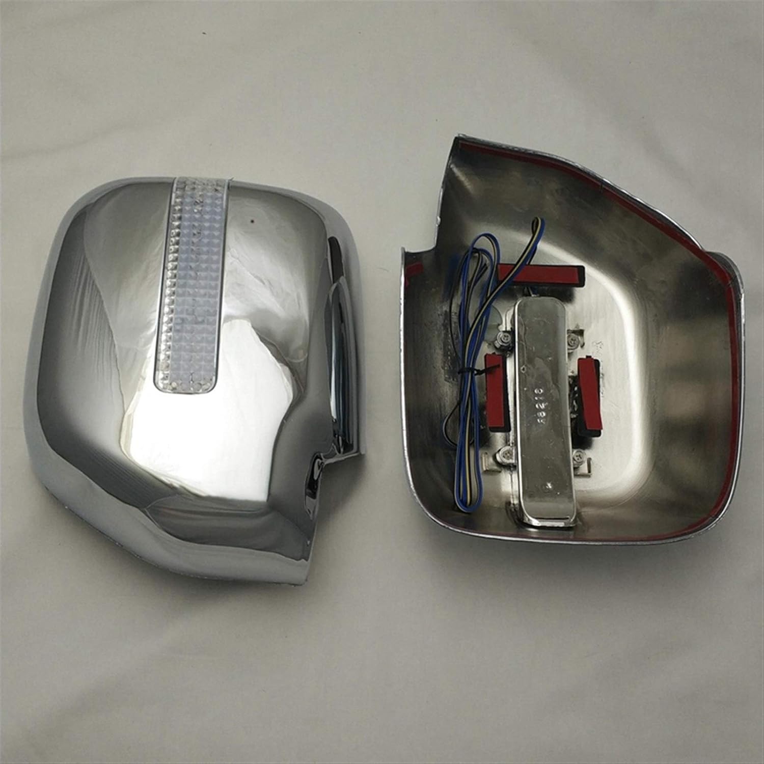 Jodriva 車のミラーカバーアクセサリー ABS クローム サイドミラー